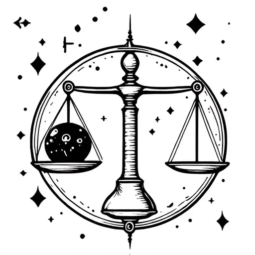 Constellation Balance Scale