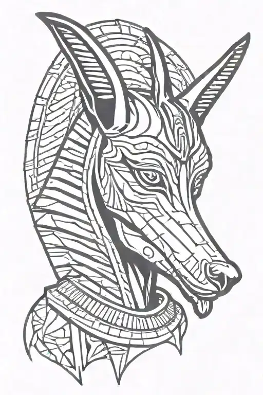 Egyptian God Anubis