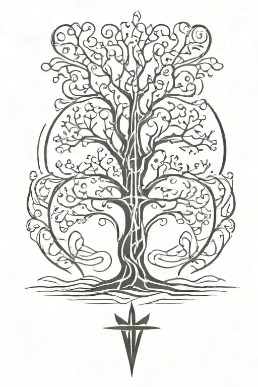 Tree As An Ankh
