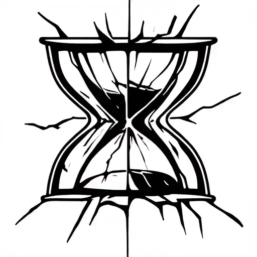 Broken Hourglass Filled