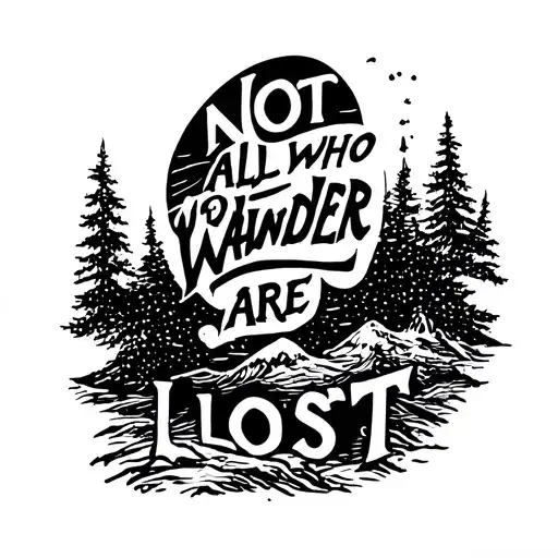Not All Who Wander Are Lost