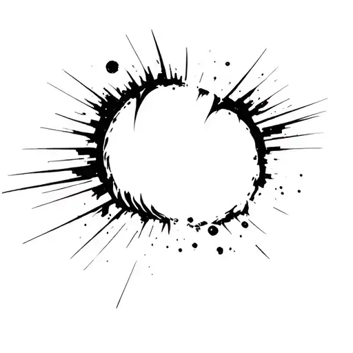 Filler Space Black Hole Eating Star