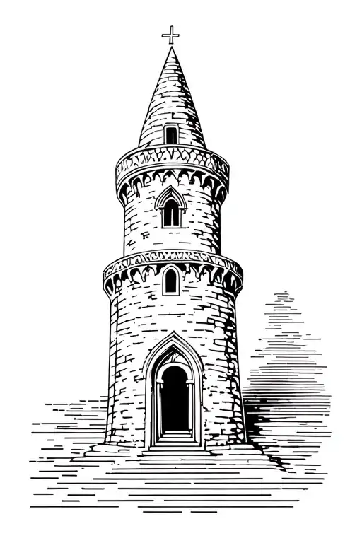 Gothic Medieval Guard Tower