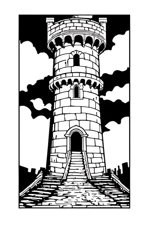 Gothic Medieval Guard Tower