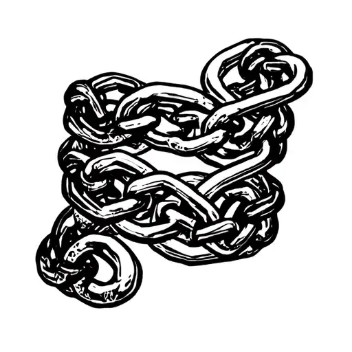 Chains Forming Bracelet