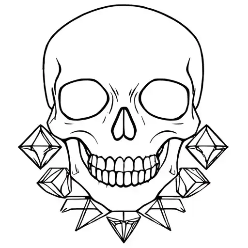 Skull And Diamonds