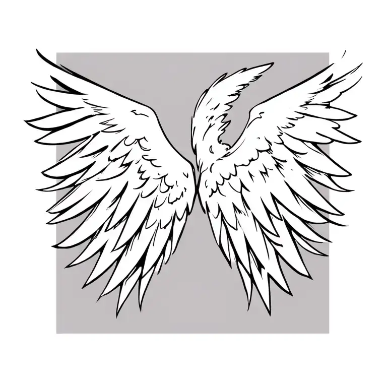 Heven And Hell Wings Mixed Together