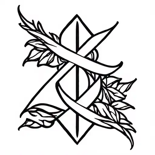 Initial Tattoo Design