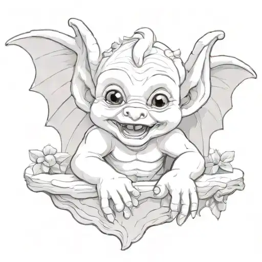 Cute Baby Gargoyle
