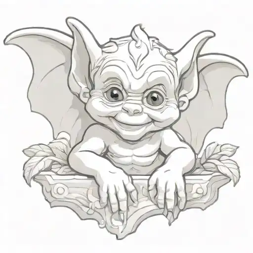 Cute Baby Gargoyle