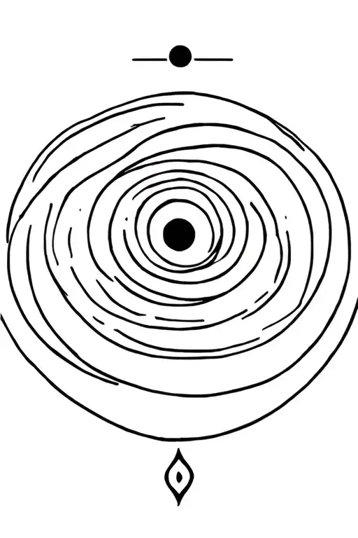 Kundalini Spiral With Halo