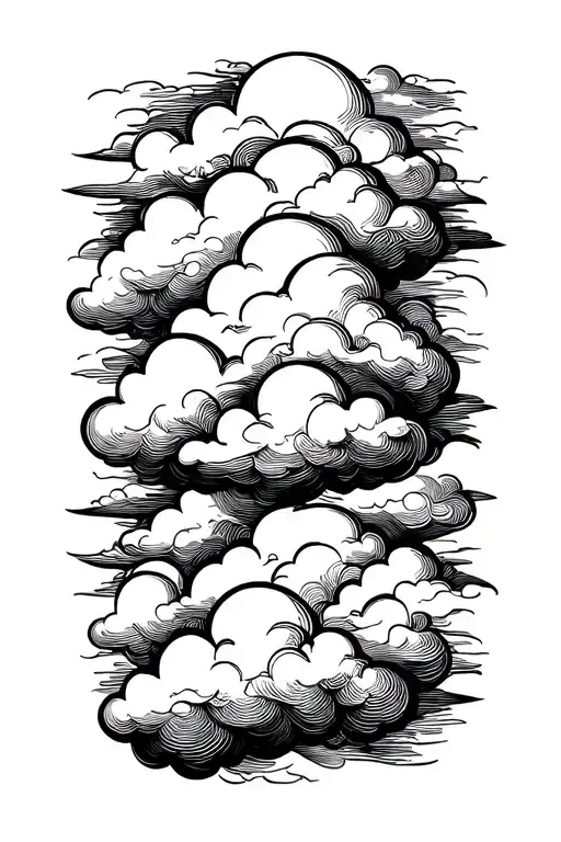 Basic Cloud Shaded Background