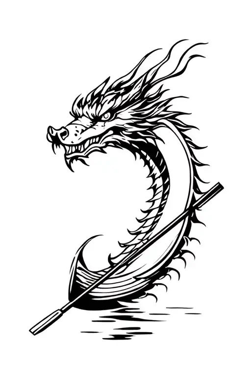 Dragon Boat Paddling