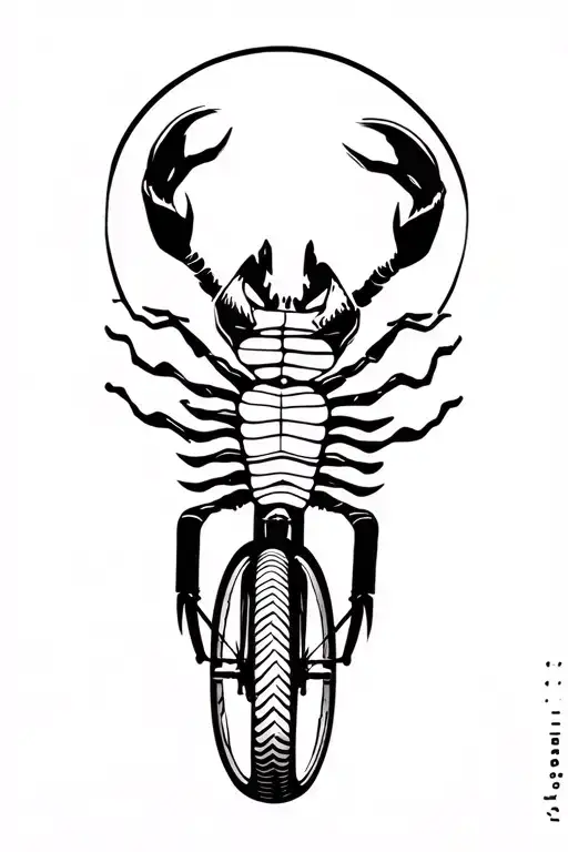 Scorpio Travel Bike Mountain Oceans Wind Mountain