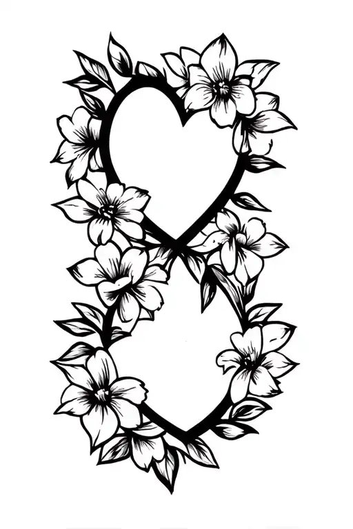 Flower Name Star And Heart Shape