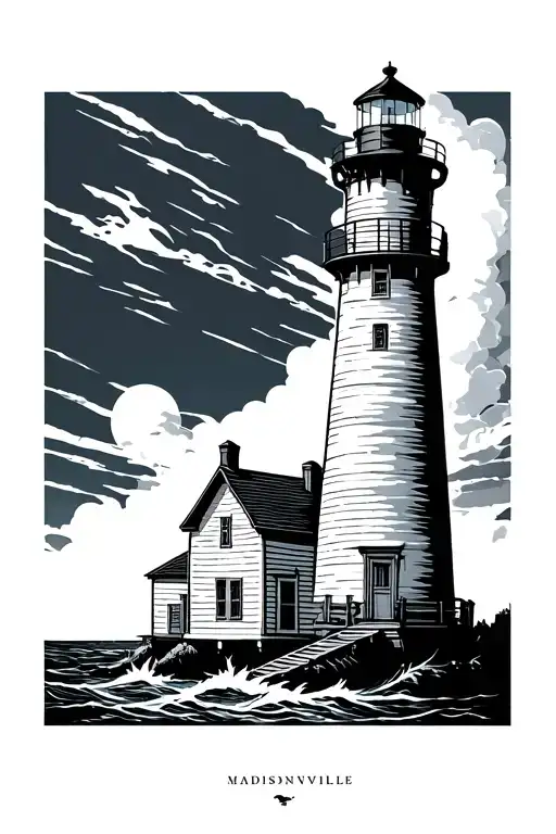 Madisonville Louisiana Lighthouse With Welsh Mythology