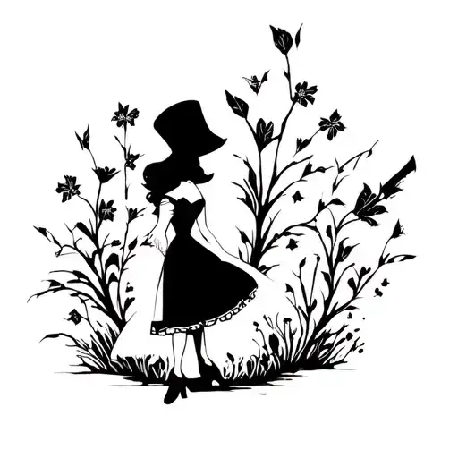 Alice In Wonderland Leg Sleeve