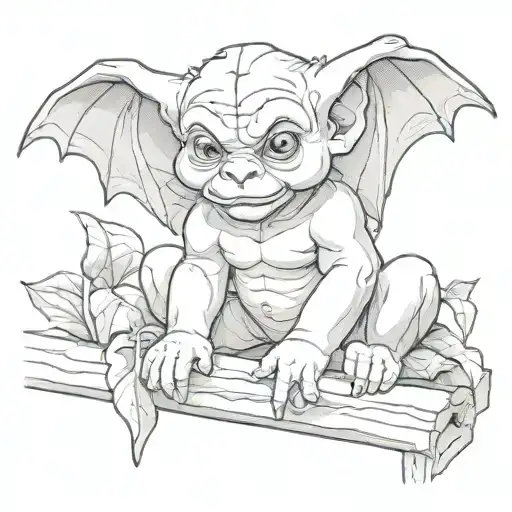 Cute Baby Gargoyle