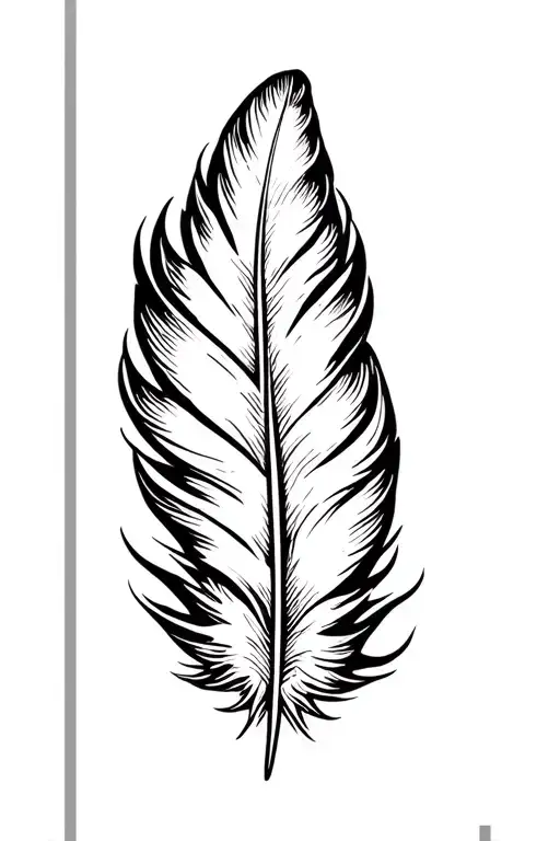 Feather Pen Symbolizing Change For The Better