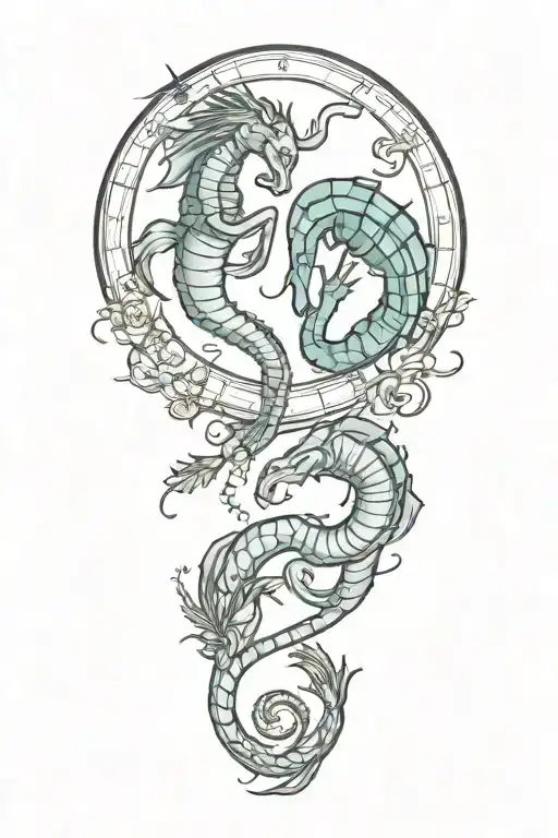 Scorpio And Pisces Zodiac Signs Intertwined Protected By Virgo