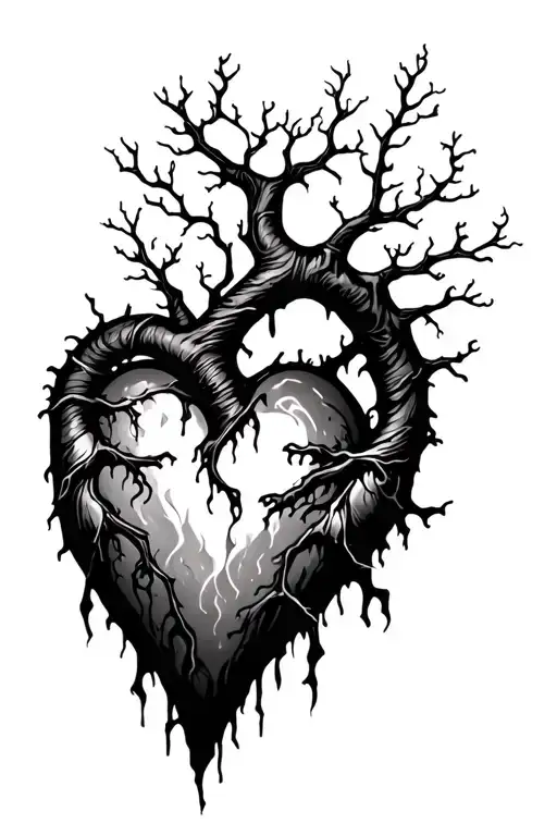 Poison Tree Wrapped Around A Heart