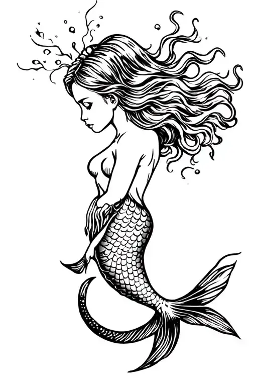 Mermaid Tattoo idea