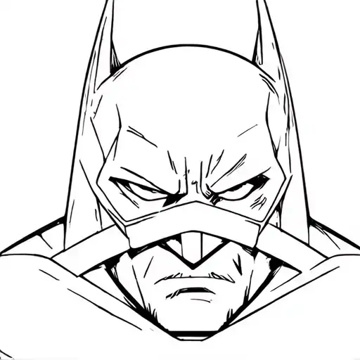 Batman Comic Book Style