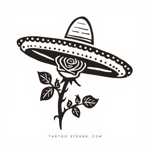 Rose Sombrero