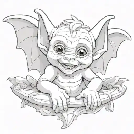 Cute Baby Gargoyle