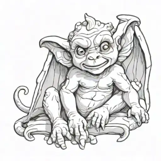 Cute Baby Gargoyle