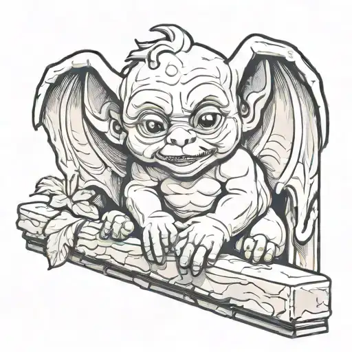 Cute Baby Gargoyle