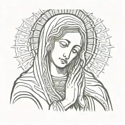 Weeping Virgin Mary