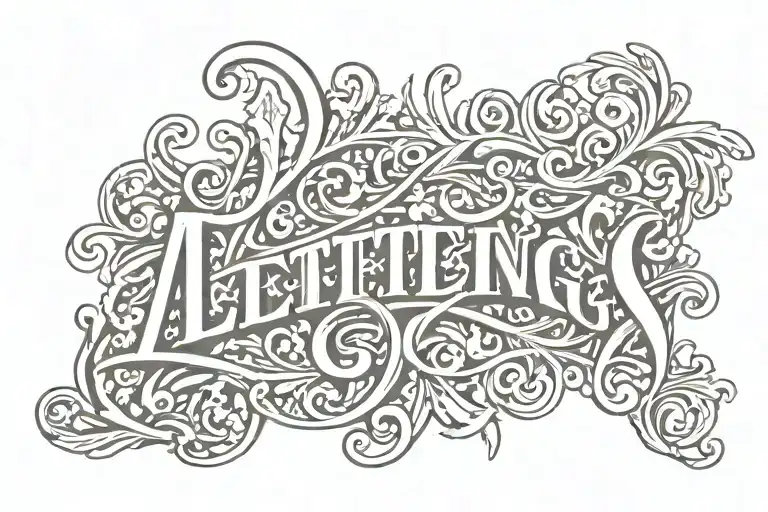 Lettering