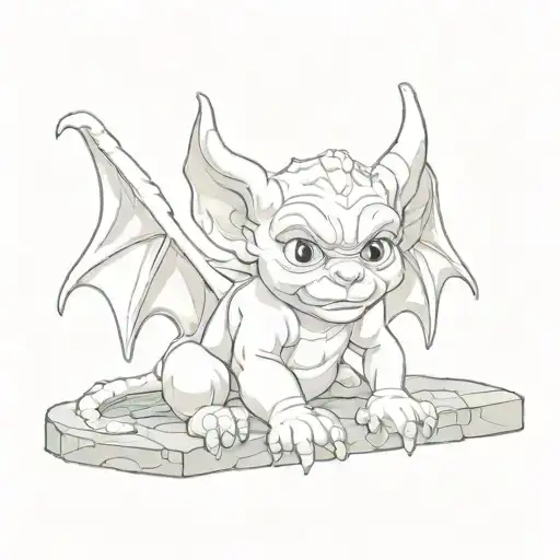 Cute Baby Gargoyle