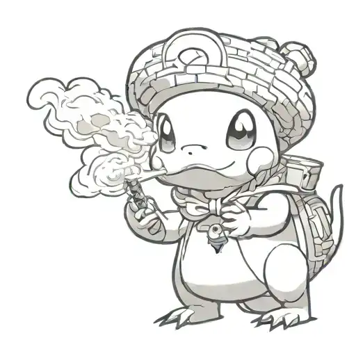 Smoking Smogogo Pokemon