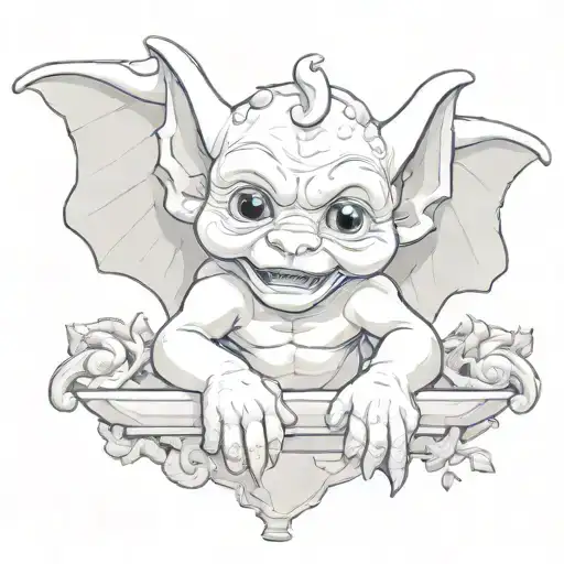 Cute Baby Gargoyle