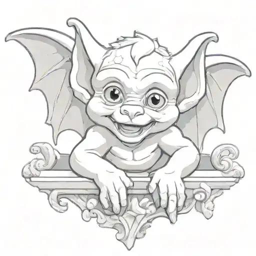 Cute Baby Gargoyle