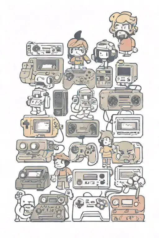 Retro Gaming Characters Compilation