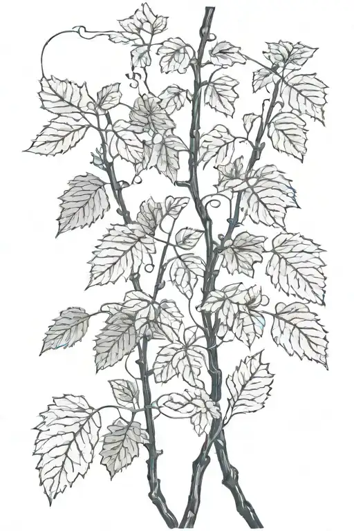 Black Megic W Vine Wrapping