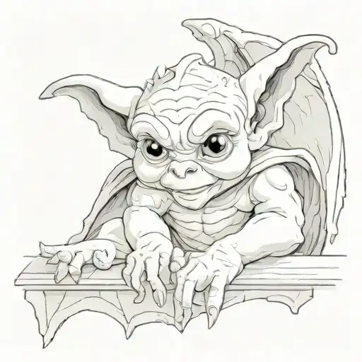 Cute Baby Gargoyle