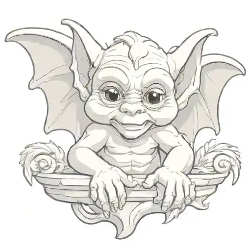 Cute Baby Gargoyle