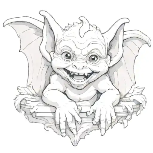 Cute Baby Gargoyle