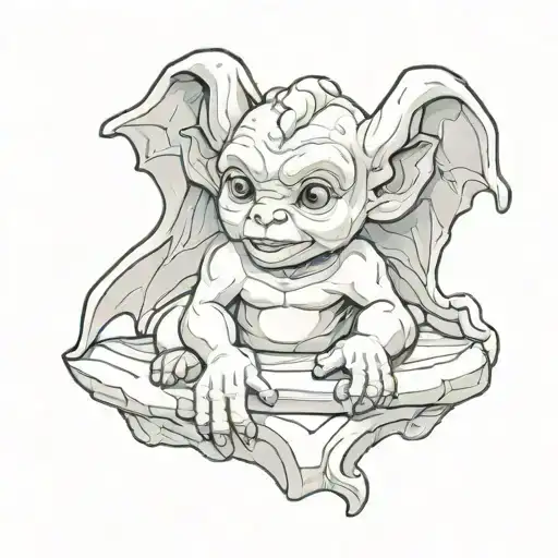 Cute Baby Gargoyle