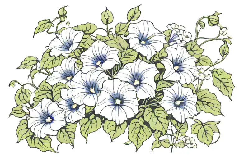 Vine Of Morning Glory