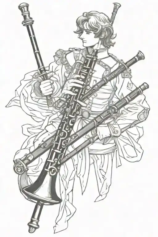 Clarinet And Sword