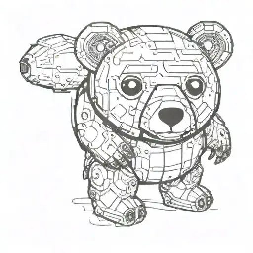 Futuristic Bear