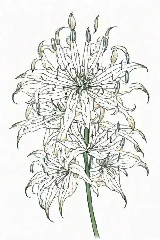 Spider Lilly Flower