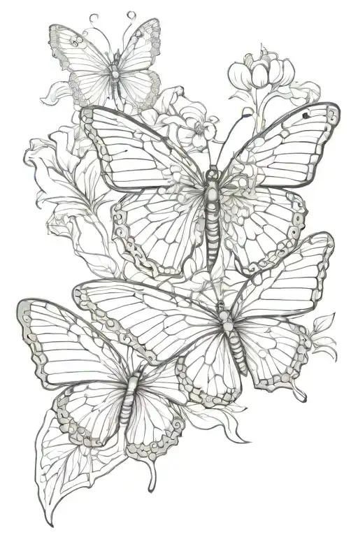 Medusa Butterfly Flower