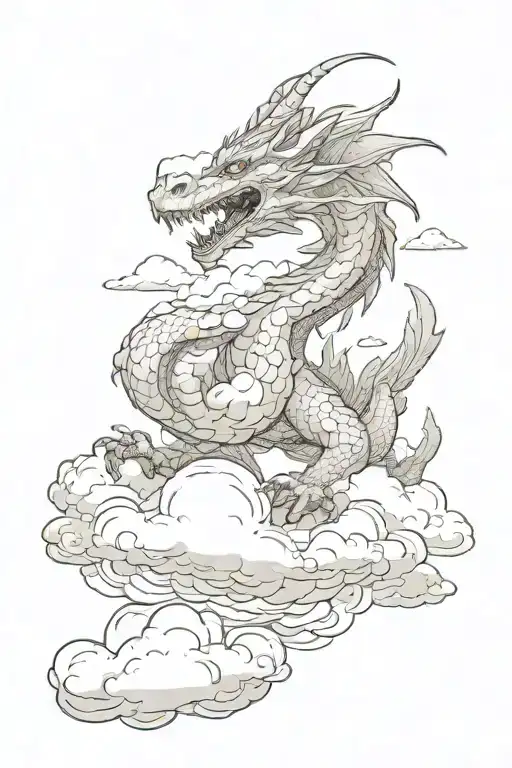 Dragon In The Clouds