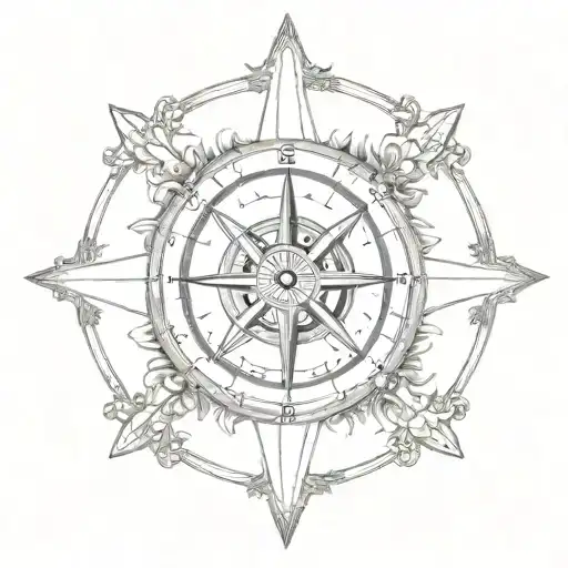 Compass And Heraldry